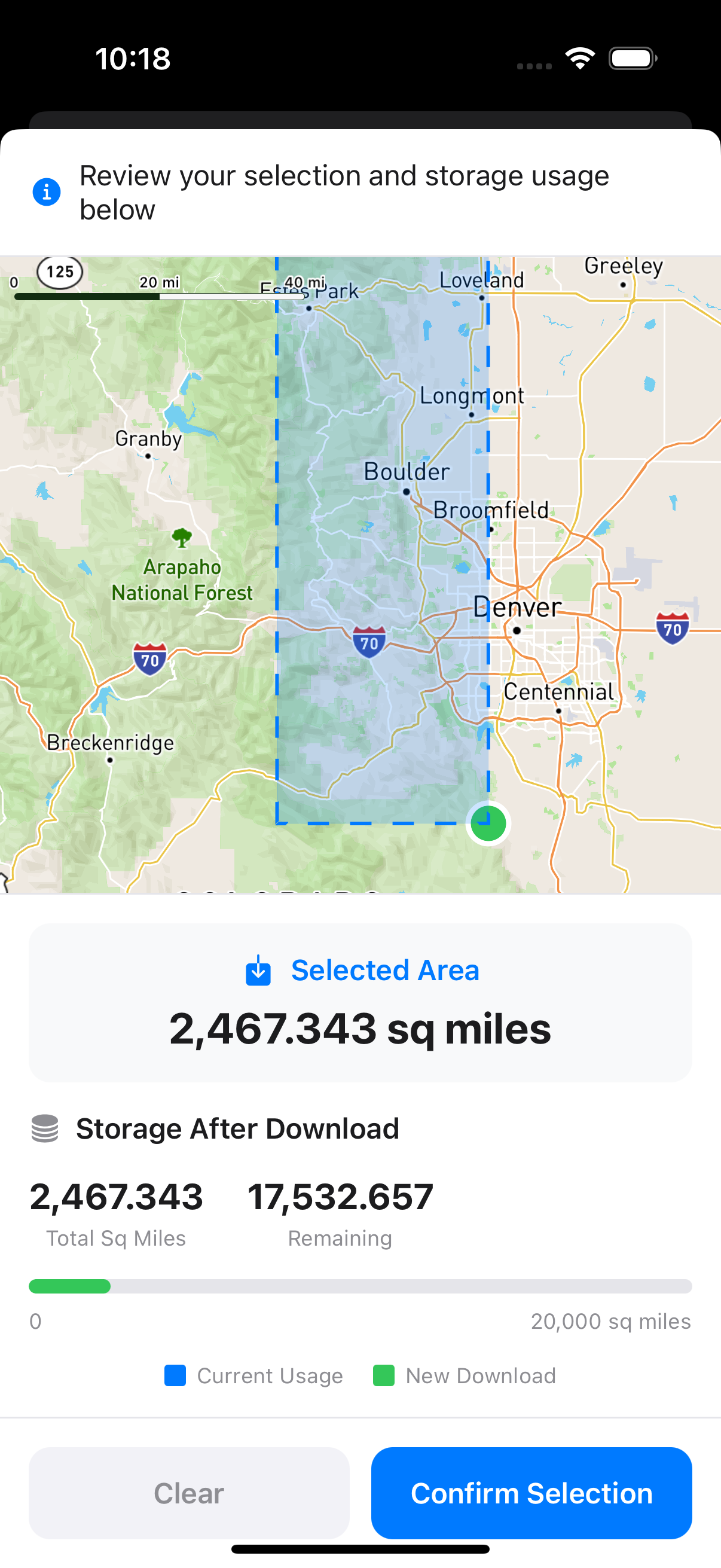 Download Offline Maps