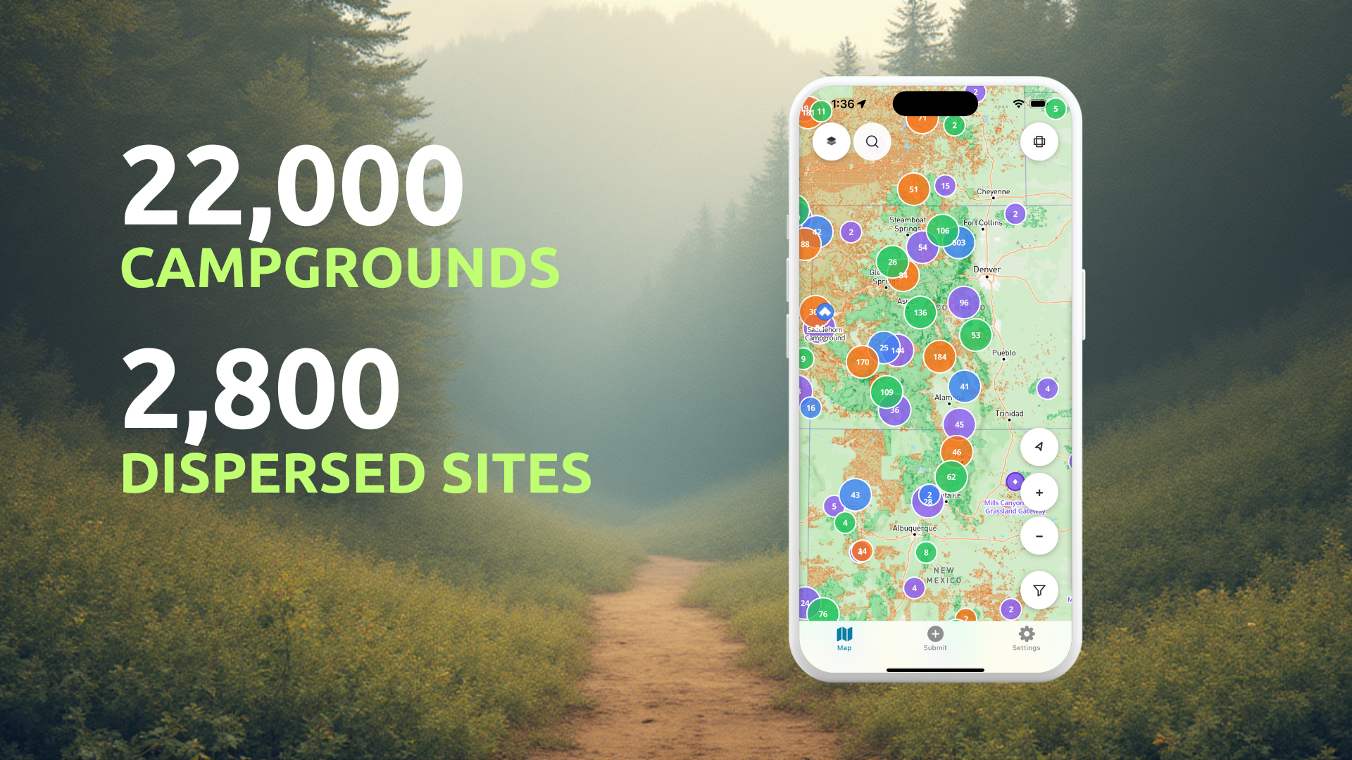 Interactive Campground Map